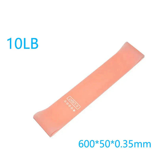 Elastic Resistance Bands Set for Yoga, Pilates, and Strength Training - 5-Pack - Redtorn Clothing Co