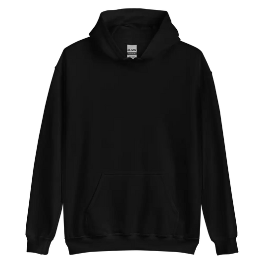 Rock-Out Unisex Hoodie in Black Cotton from Redtorn Streetwear