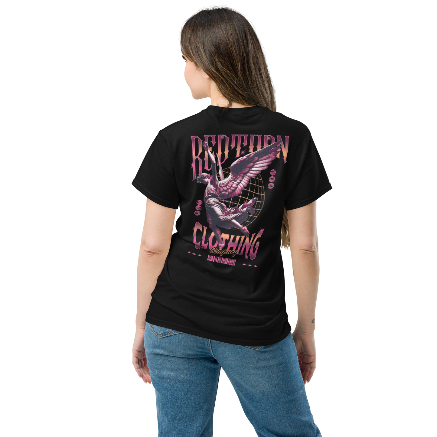 Redtorn Pink Angel Unisex classic tee