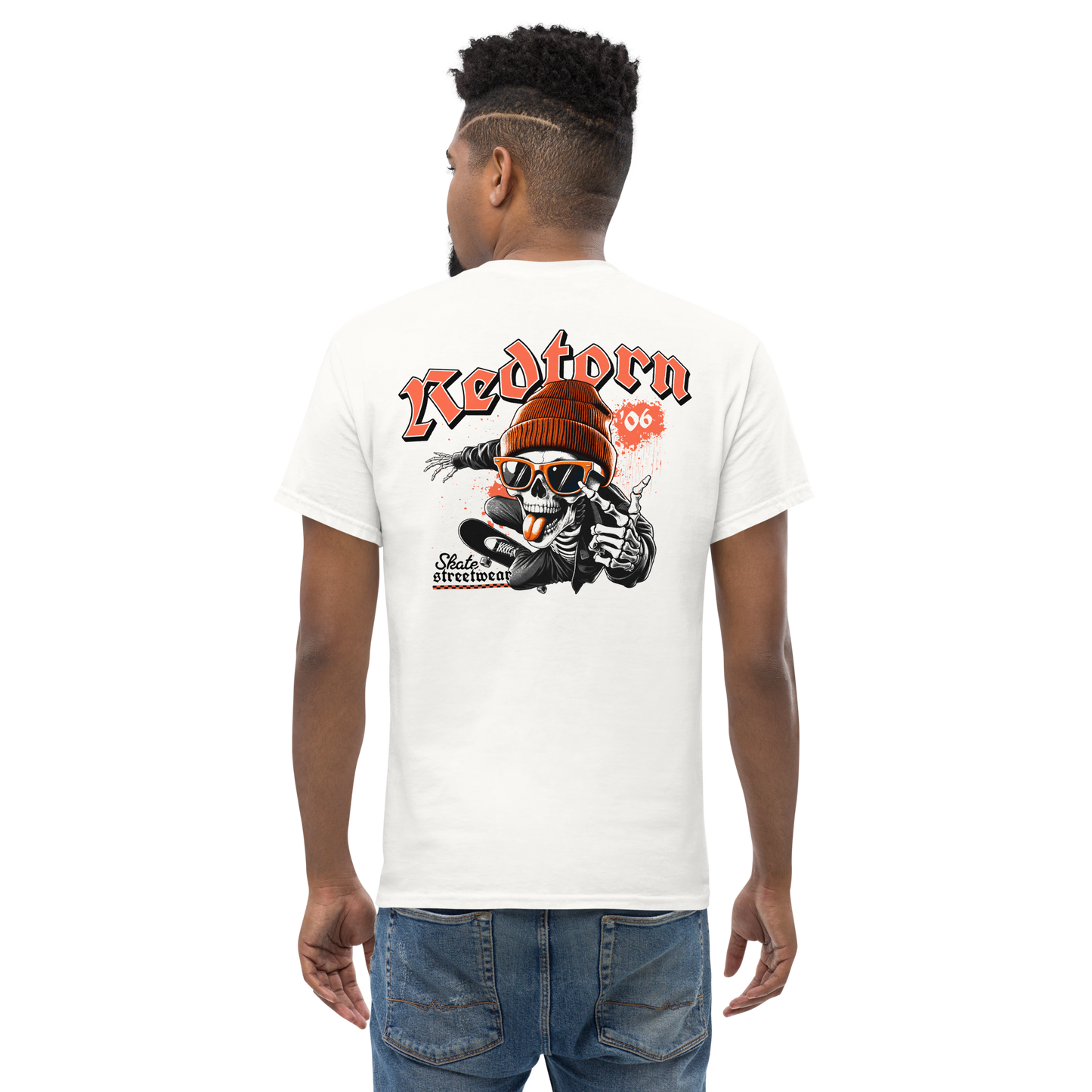 Redtorn Skate Skull Unisex classic tee