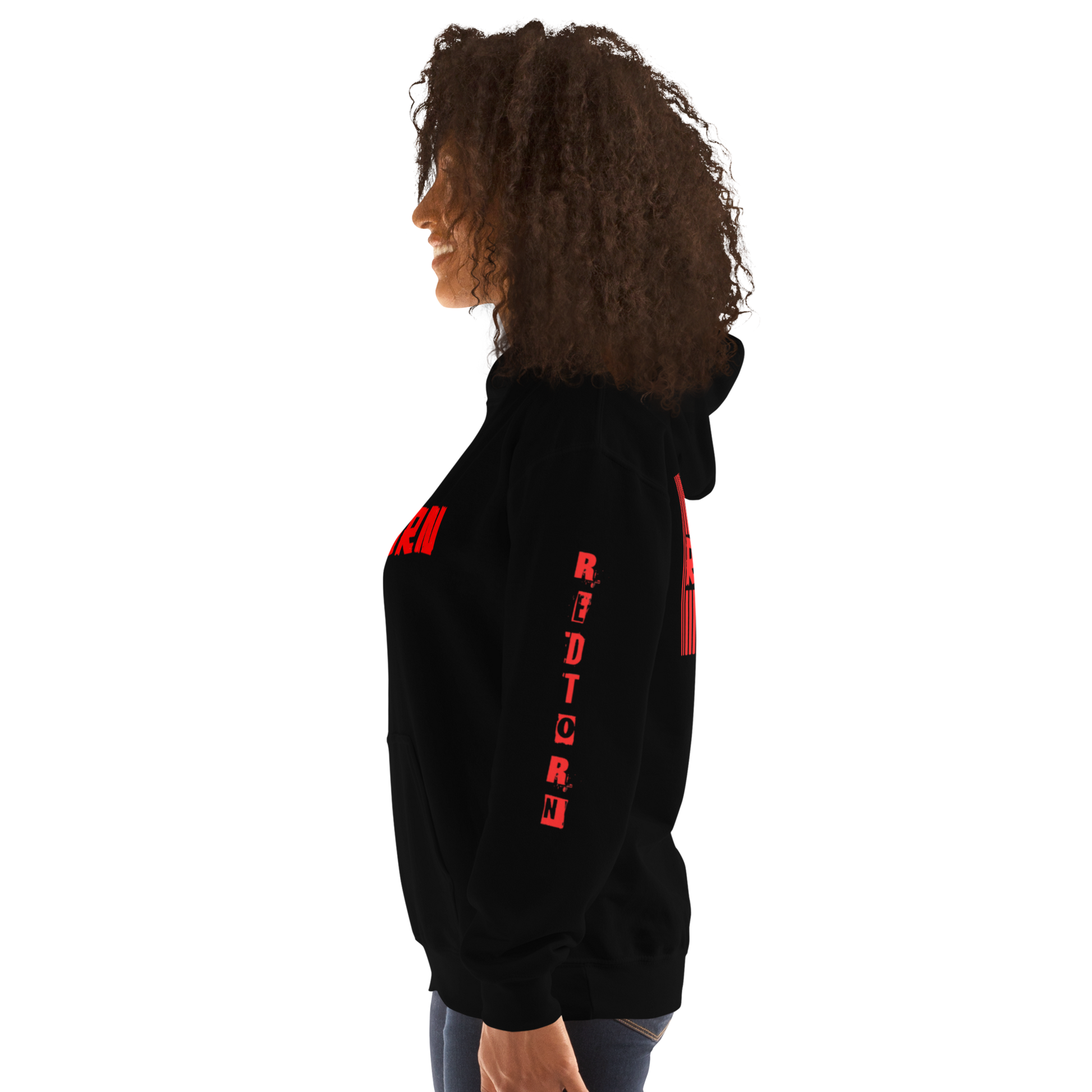 Redtorn Barcode Unisex Hoodie