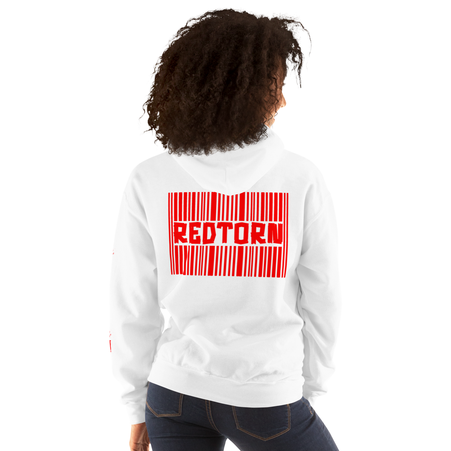Redtorn Barcode Unisex Hoodie