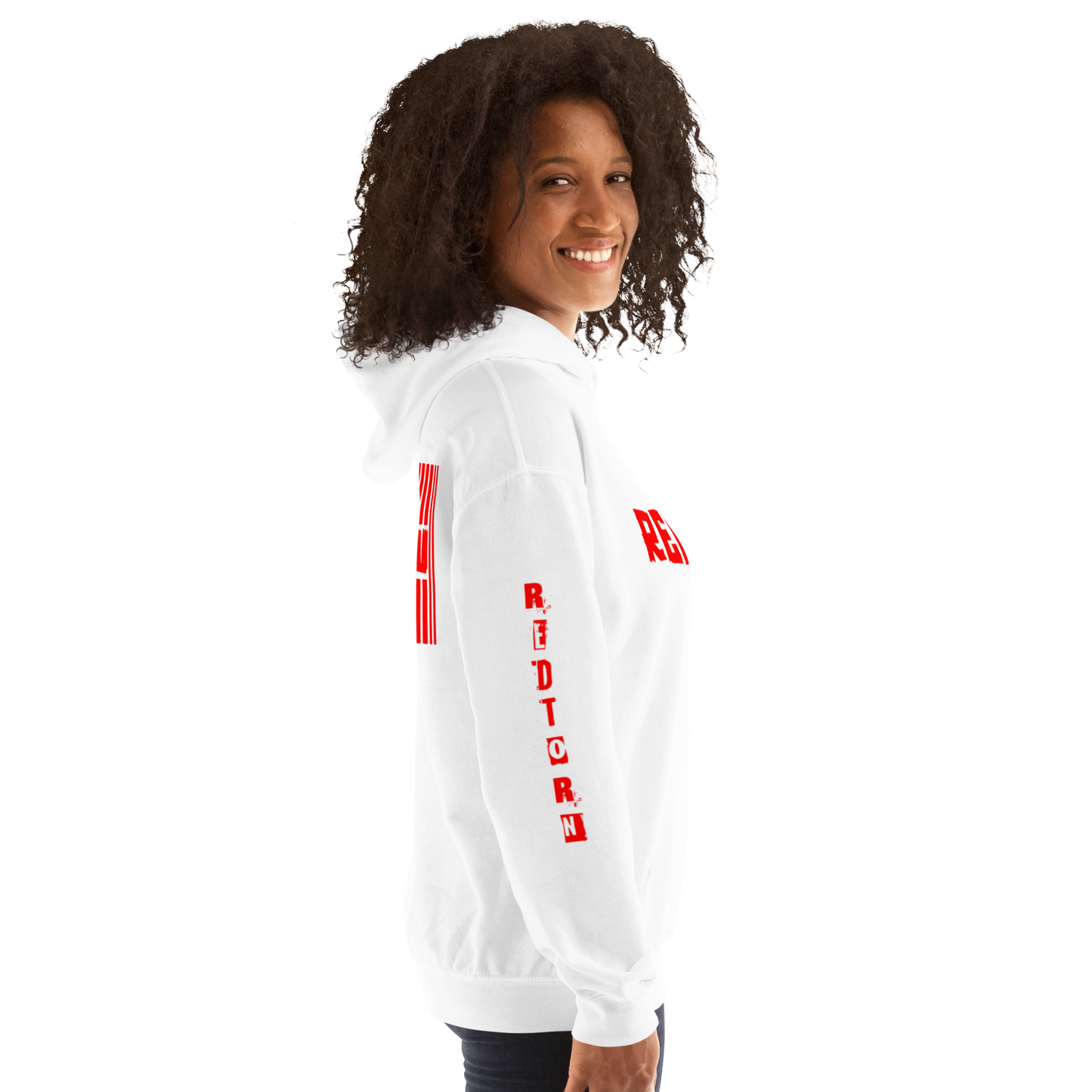 Redtorn Barcode Unisex Hoodie
