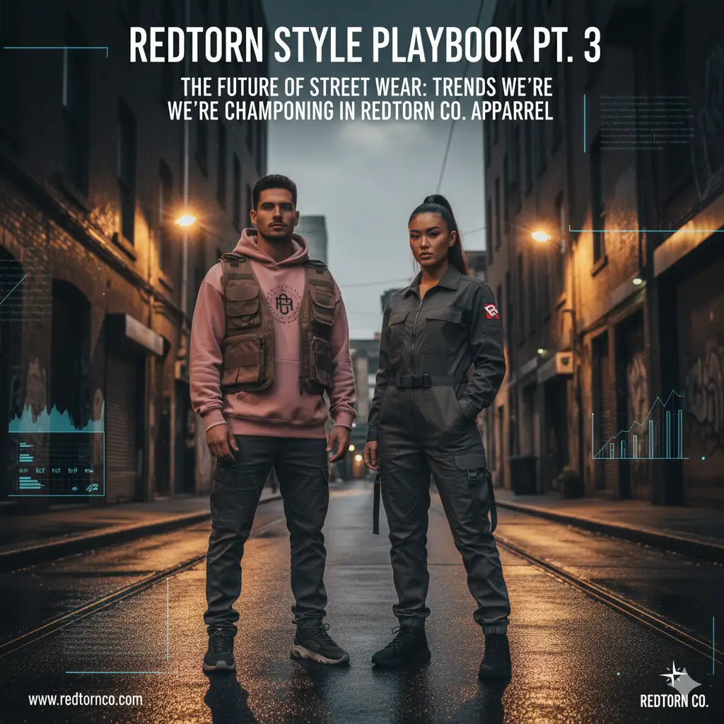 Redtorn Clothing playbook pt. in street wear store article