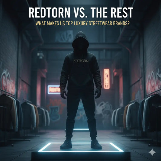 Black cotton blend hoodie from luxury streetwear brands