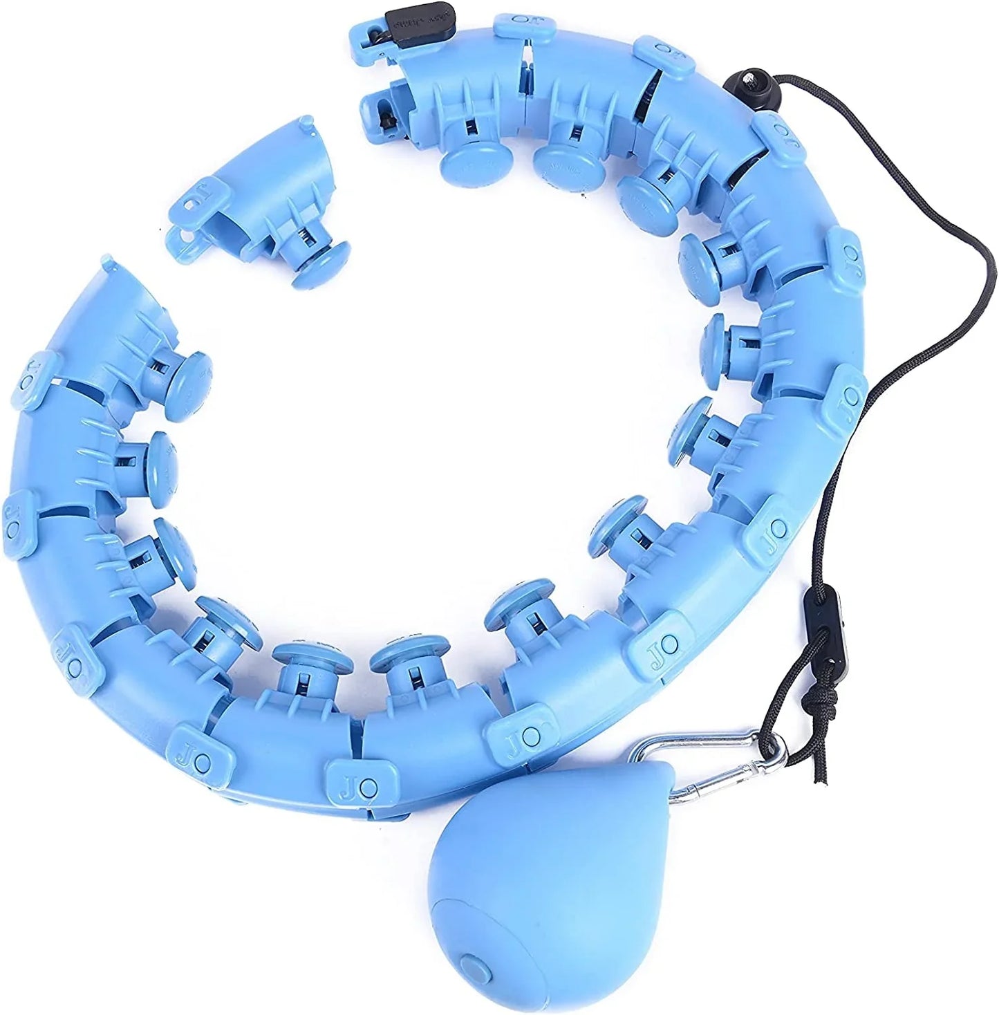 Weighted Hula Hoop – Adjustable Fit Hoop for Weight Loss - Redtorn Clothing Co