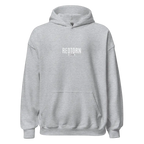 Redtorn Premium Hooded Sweatshirt in heather gray with white logo