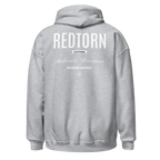 Redtorn Premium Heavyweight Hoodie in gray heathered with authentic streetwear branding