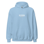 Redtorn Premium Hooded Sweatshirt in light blue with white logo