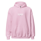 Redtorn Premium Hooded Sweatshirt in soft pink with authentic streetwear logo