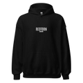 Redtorn Premium Hoodie: Black Heavyweight Sweatshirt with White Branding