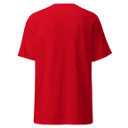 Red Winged Woman cotton unisex classic tee with short sleeve length