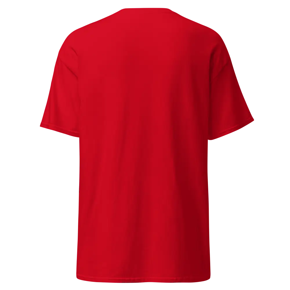 Red Winged Woman cotton unisex classic tee with short sleeve length