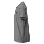 Classic Charcoal Polo Shirt in gray with New Balance logo and sleek design