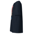 Navy blue cotton unisex classic dad bod beer man hooded sweatshirt