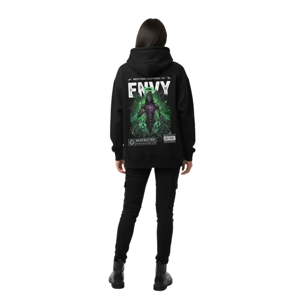 Envy hoodie from Deadly Sins Collection in Australian streetwear