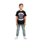 Galaxy Space Kids Cotton T-Shirt with colorful space design