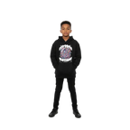 Galaxy Space Kids Unisex Hoodie with colorful space design