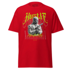 Red Hustle Mentality Gangster Graphic Unisex Adult Tee