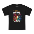 Eternal Hope Floral Kids T-Shirt in stylish kids clothing