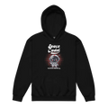 Space Cadet Kids Hoodie: Black Cotton Hoodie with Astronaut Graphic