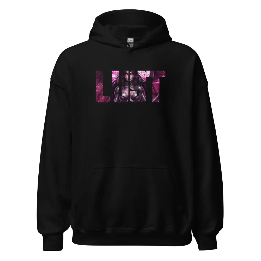 Lust Hoodie from Deadly Sins Collection in premium Australian streetwear