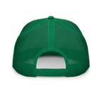 Green RC Legacy snapback cap in mesh with adjustable strap