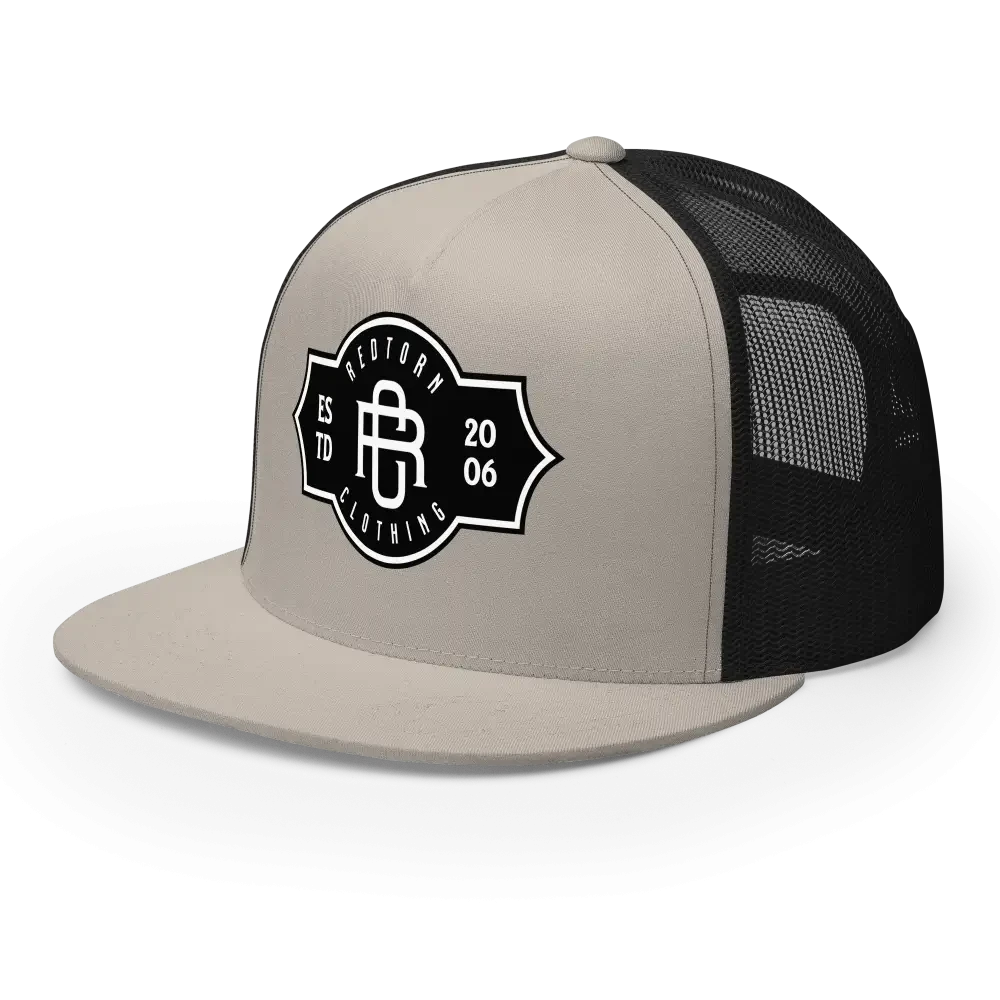 RC Legacy Snapback Cap: 2006 Retro Trucker with Black Mesh Back