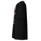 Black floral apron with pocket on Aussie Welcome Classic Tee