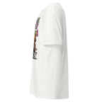 Aussie Welcome Classic Tee with colorful dragon on back