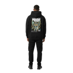 Pride hoodie from seven deadly sins collection: angelic figure graphic