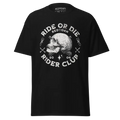 Black ride or die shirt with skull graphic tee and 2006 rider club logo