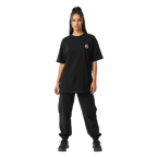 Black RC Logo cotton classic tee from Australian clothing brand