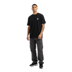 Black RC logo cotton classic tee from Australian clothing brand