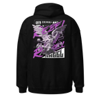 Rebel Angel premium unisex hoodie with bold angel graphic and rebel text