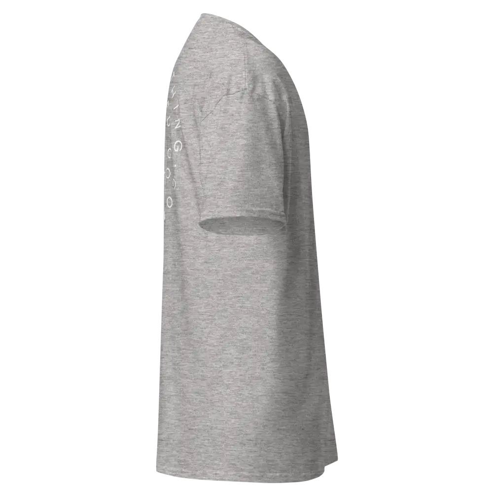 RC Logo gray fleece balaclava with eye and mouth cutouts, cotton classic tee from Australian clothing brand