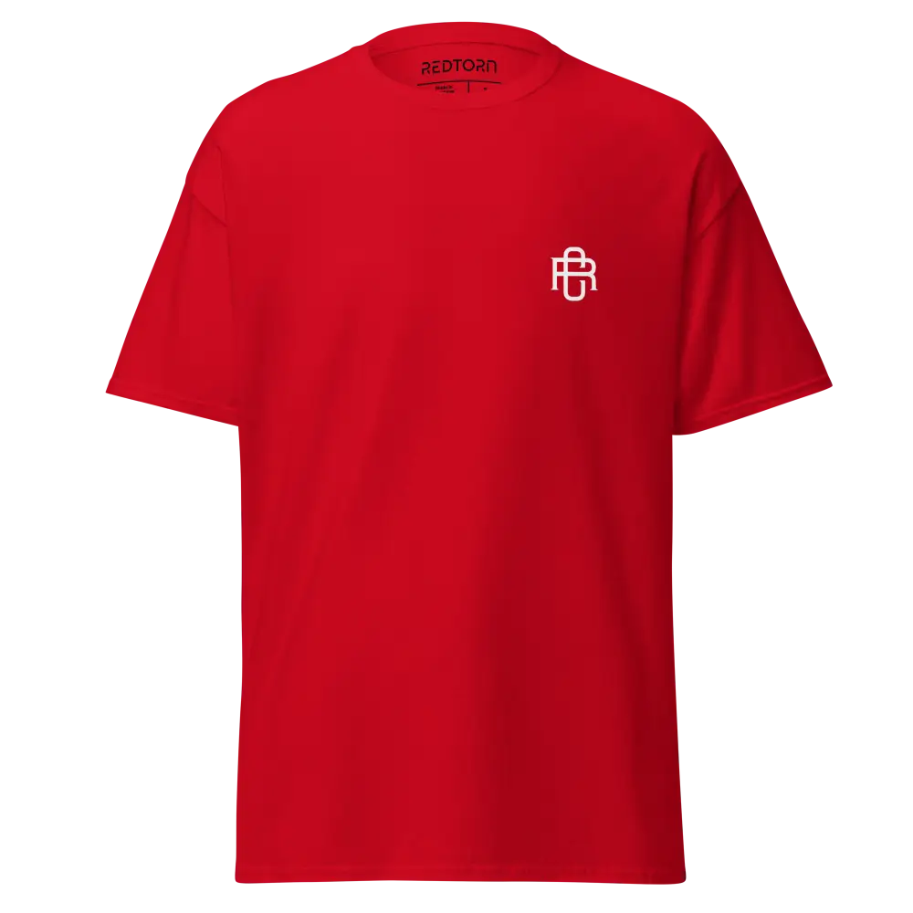 Red RC Logo Cotton Classic Tee from Australian Clothing Brand