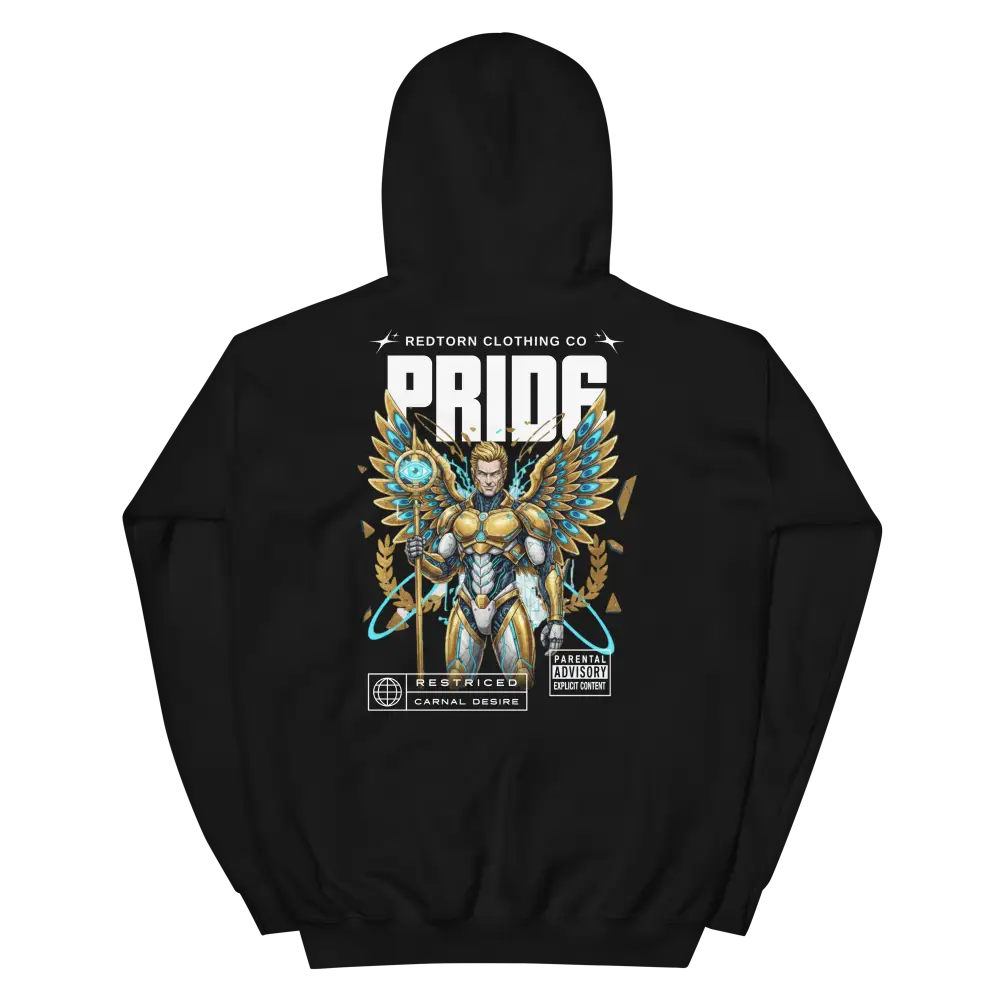 Pakke Pride Hoodie in Australian Streetwear with winged figure