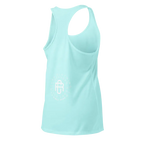 Mint green sleek racerback tank from Redtorn, Australian clothing brand