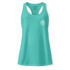 Teal sleek racerback tank from Redtorn Australian clothing brand