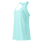 Mint green womens racerback tank with Redtorn Signature Logo