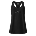 Black Redtorn signature logo racerback tank in womens apparel