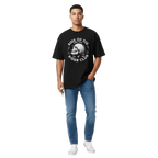 Black ride or die shirt with rider club tee skull graphic