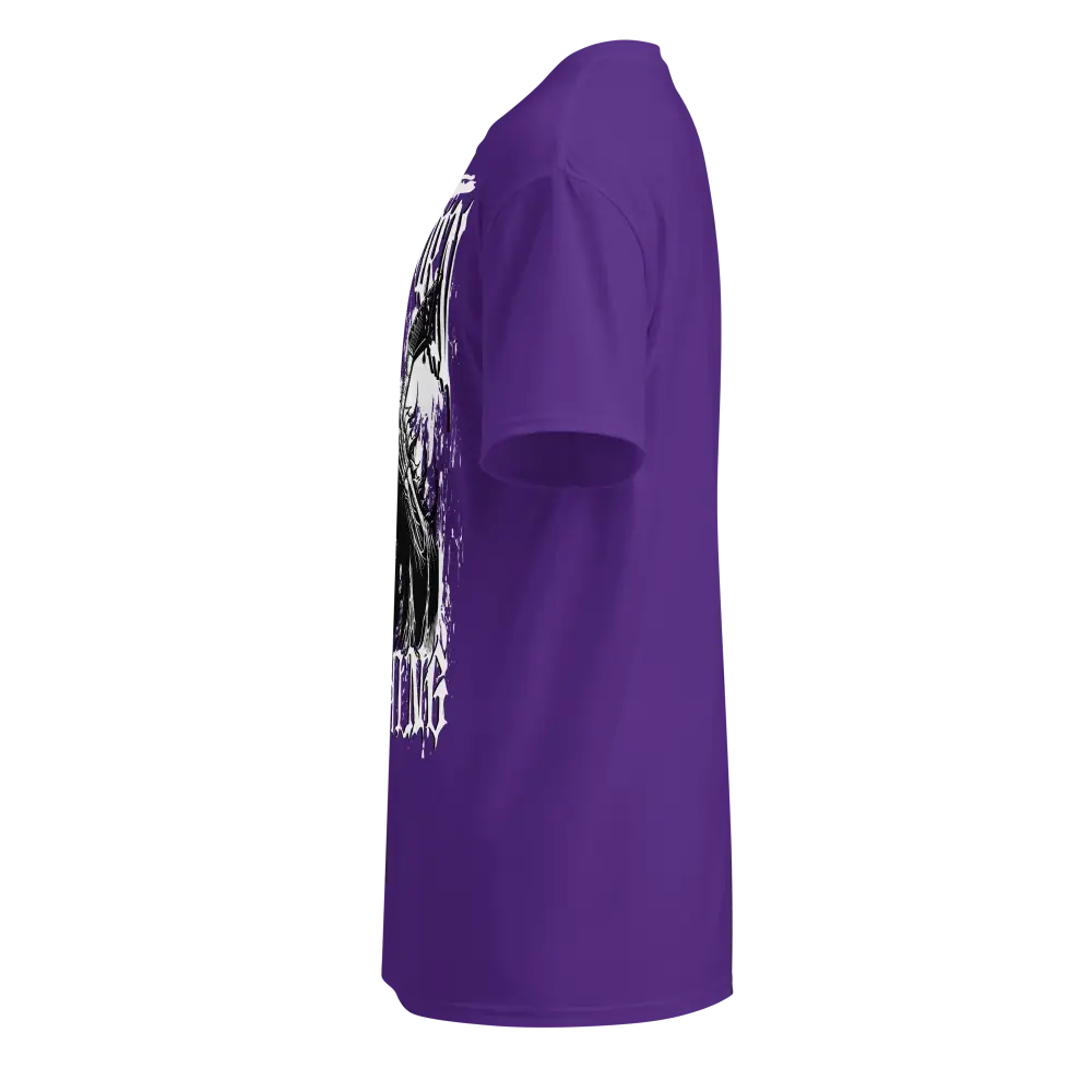 Purple Grim Reaper Graphic Tee in Men’s Apparel