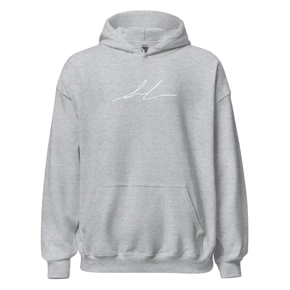 Redtorn Signature Series street wear hoodie in white cotton-poly blend