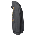 Charcoal gray Redtorn Flying with Freedom unisex adult skater street wear hoodie