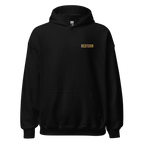 Redtorn Flying with Freedom unisex adult skater street wear hoodie with gold logo