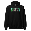 Sloth hoodie from Deadly Sins collection, Australian streetwear with colorful sloth design