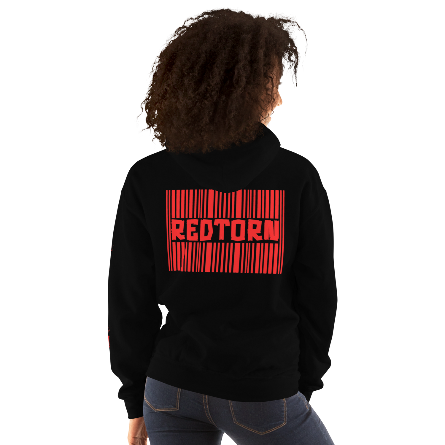 Redtorn Barcode Unisex Hoodie
