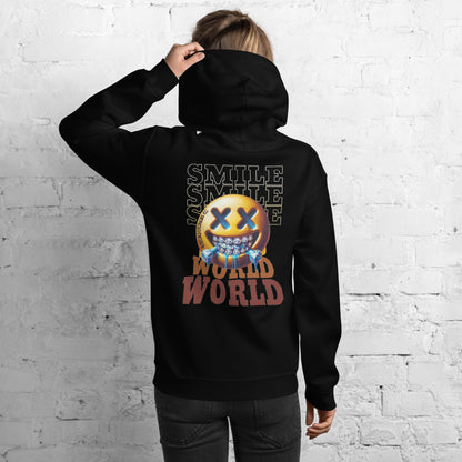Smile World Unisex Hoodie - Redtorn Clothing Co